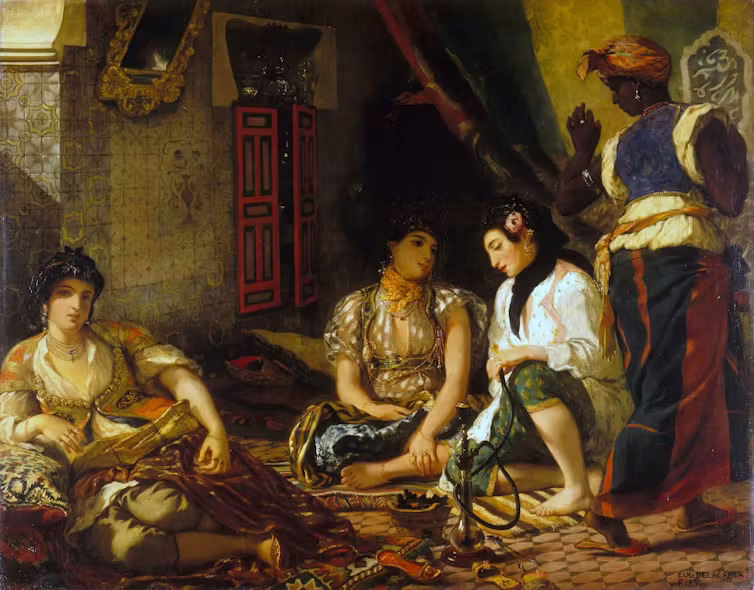 Eugène Delacroix, Kobiety z Algieru, 1834.